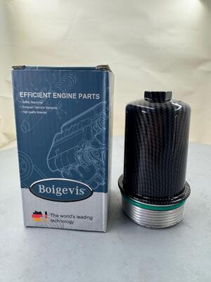 Original Quality Transmission Oil Filter Cover in Aluminium Carbon Grey Finish 0BH325159B. for B9 